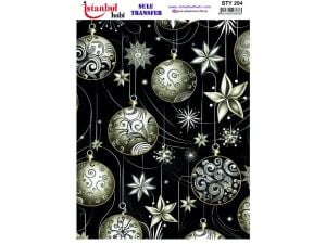 Yılbaşı Sulu Transfer Kağıdı 25x35cm STY-294