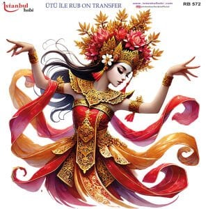 Ütü İle Rub On Transfer 30x30cm RB572