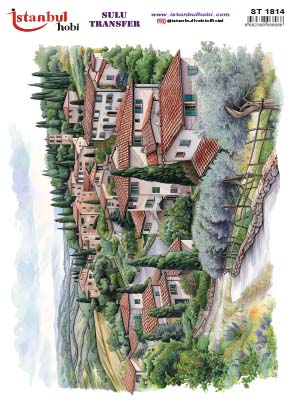 Sulu Transfer Kağıdı 25x35cm ST-1814
