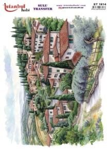 Sulu Transfer Kağıdı 25x35cm ST-1814