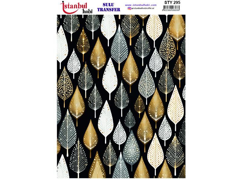 Yılbaşı Sulu Transfer Kağıdı 25x35cm STY-295