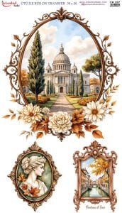 Ütü İle Rub On Transfer 30x50cm CK287