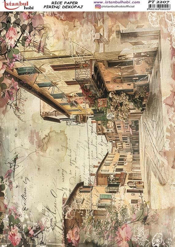 Pirinç Dekopaj Kağıdı 30x42cm PT-2207