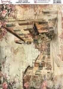 Pirinç Dekopaj Kağıdı 30x42cm PT-2207