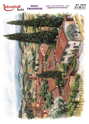 Sulu Transfer Kağıdı 25x35cm ST-1815