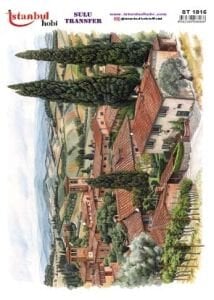 Sulu Transfer Kağıdı 25x35cm ST-1815