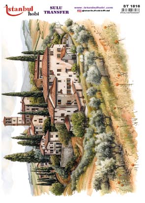 Sulu Transfer Kağıdı 25x35cm ST-1816