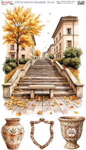 Ütü İle Rub On Transfer 30x50cm CK289