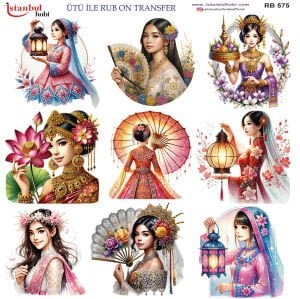 Ütü İle Rub On Transfer 30x30cm RB575