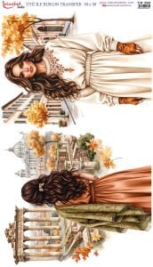 Ütü İle Rub On Transfer 30x50cm CK290