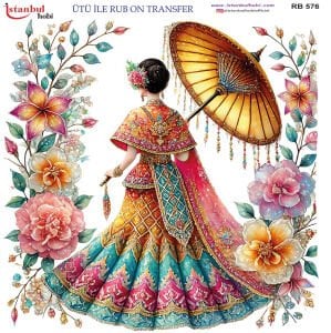 Ütü İle Rub On Transfer 30x30cm RB576