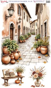 Ütü İle Rub On Transfer 30x50cm CK291