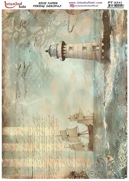 Pirinç Dekopaj Kağıdı 30x42cm PT-2211