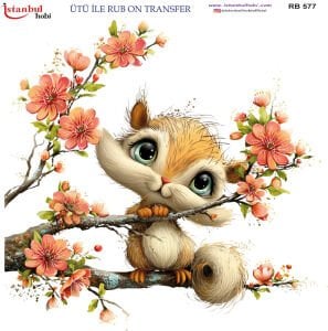 Ütü İle Rub On Transfer 30x30cm RB577