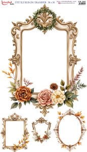 Ütü İle Rub On Transfer 30x50cm CK293