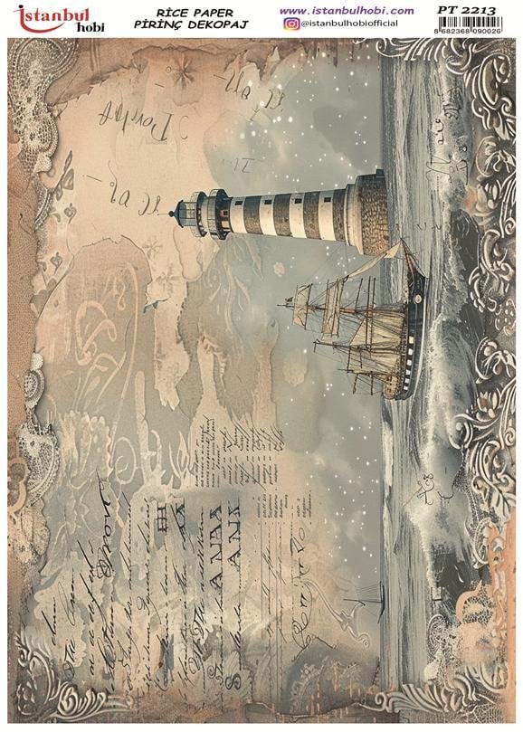 Pirinç Dekopaj Kağıdı 30x42cm PT-2213