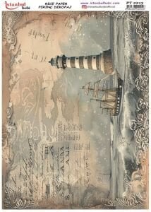 Pirinç Dekopaj Kağıdı 30x42cm PT-2213