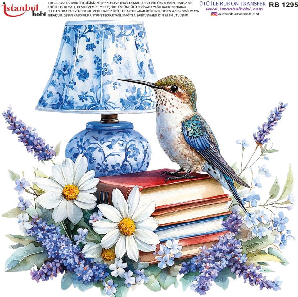 Ütü İle Rub On Transfer 30x30cm RB1295