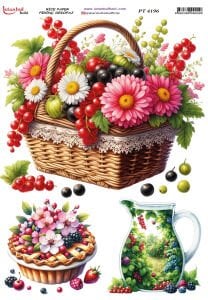 Pirinç Dekopaj Kağıdı 30x42cm PT-4196