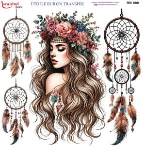 Ütü İle Rub On Transfer 30x30cm RB580
