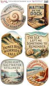 Ütü İle Rub On Transfer 30x50cm CK295