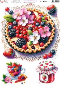 Pirinç Dekopaj Kağıdı 30x42cm PT-4199