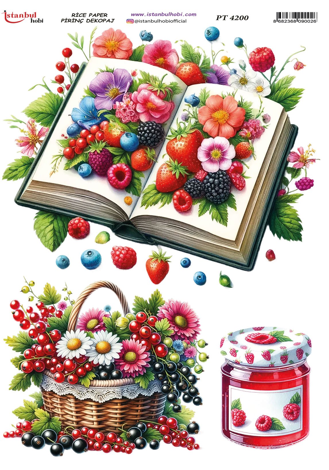 Pirinç Dekopaj Kağıdı 30x42cm PT-4200