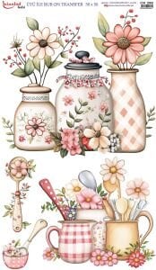 Ütü İle Rub On Transfer 30x50cm CK298