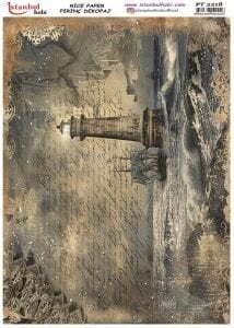 Pirinç Dekopaj Kağıdı 30x42cm PT-2218