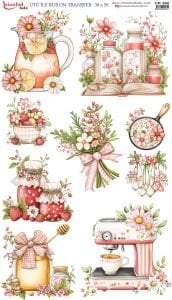 Ütü İle Rub On Transfer 30x50cm CK300