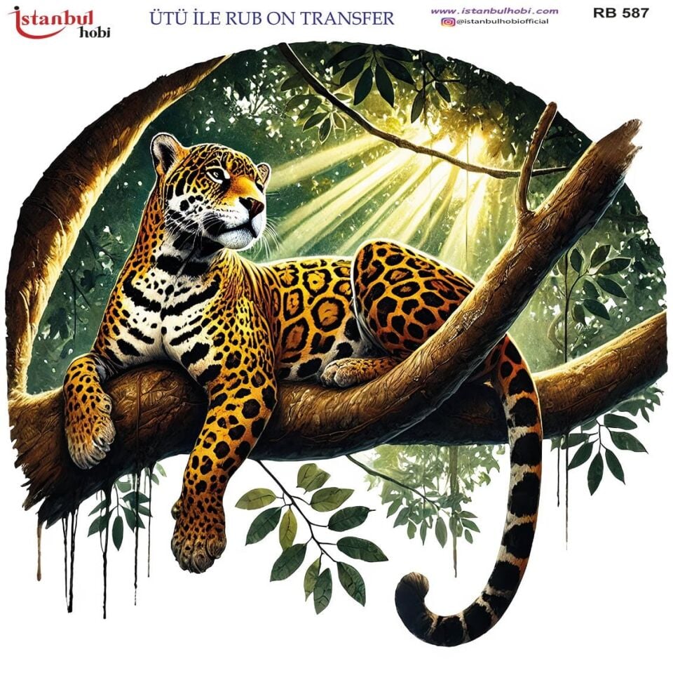 Ütü İle Rub On Transfer 30x30cm RB587