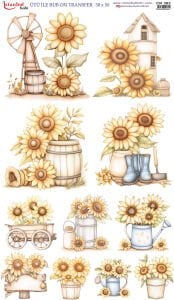 Ütü İle Rub On Transfer 30x50cm CK302