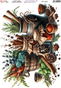 Pirinç Dekopaj Kağıdı 30x42cm PT-4225