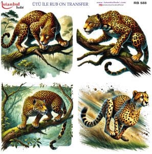 Ütü İle Rub On Transfer 30x30cm RB588