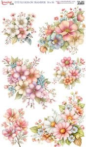 Ütü İle Rub On Transfer 30x50cm CK303