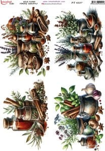 Pirinç Dekopaj Kağıdı 30x42cm PT-4227