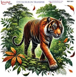 Ütü İle Rub On Transfer 30x30cm RB591