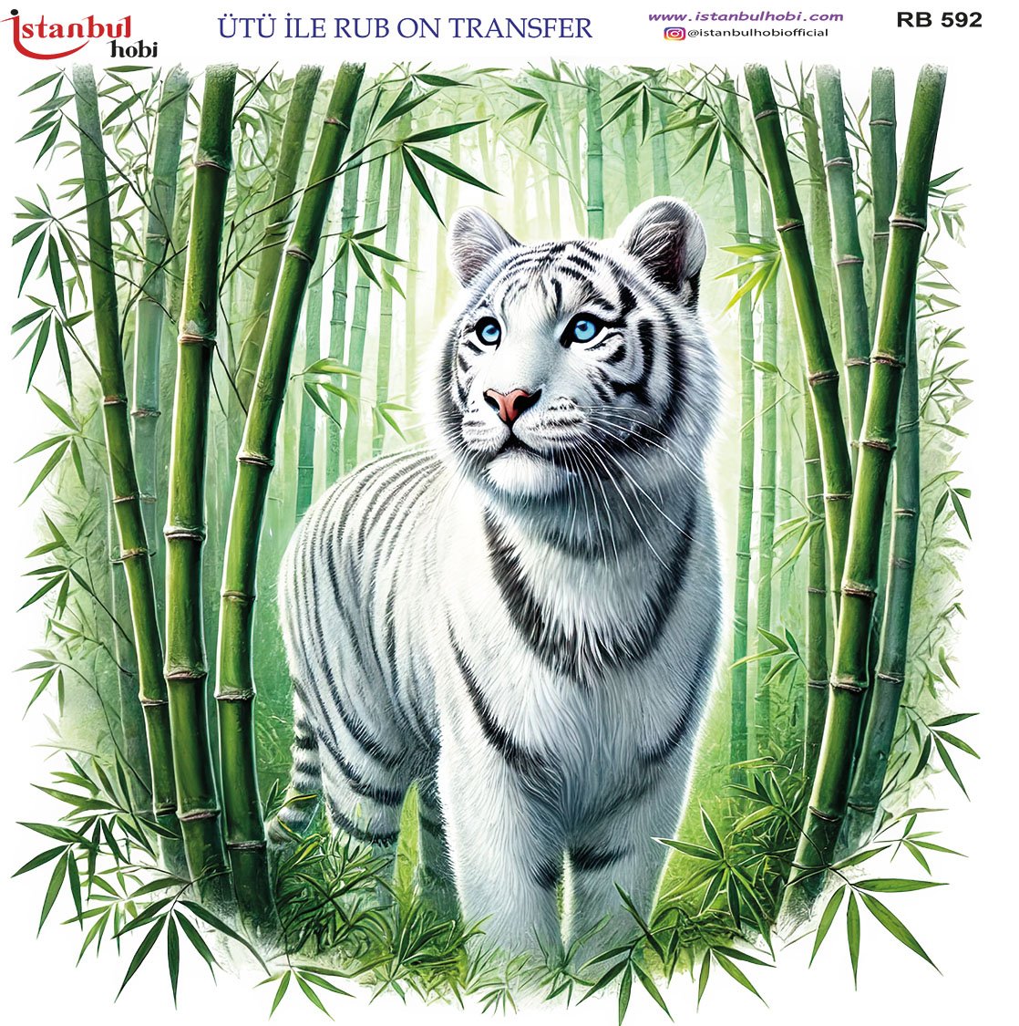Ütü İle Rub On Transfer 30x30cm RB592