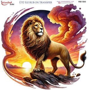 Ütü İle Rub On Transfer 30x30cm RB593