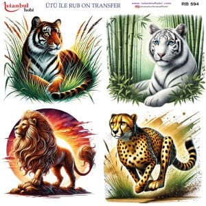 Ütü İle Rub On Transfer 30x30cm RB594