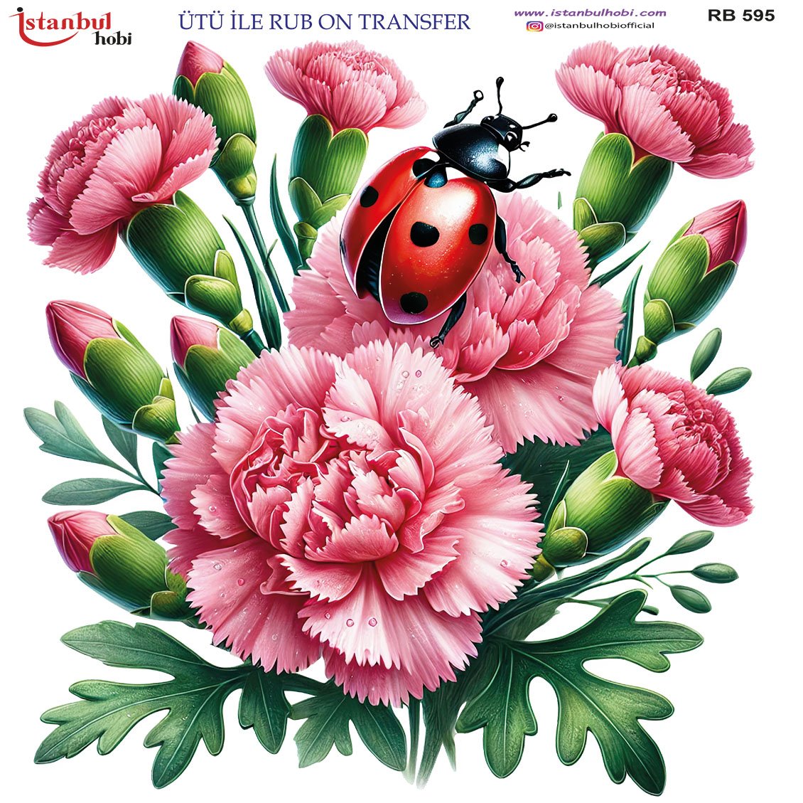 Ütü İle Rub On Transfer 30x30cm RB595