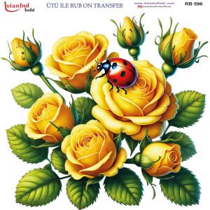 Ütü İle Rub On Transfer 30x30cm RB596