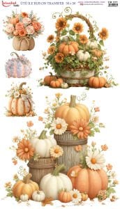 Ütü İle Rub On Transfer 30x50cm CK311