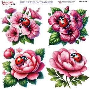Ütü İle Rub On Transfer 30x30cm RB598