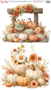 Ütü İle Rub On Transfer 30x50cm CK313