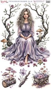 Ütü İle Rub On Transfer 30x50cm CK314