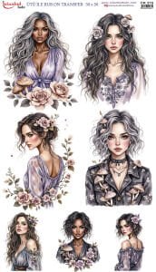 Ütü İle Rub On Transfer 30x50cm CK315