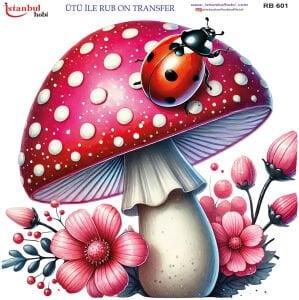 Ütü İle Rub On Transfer 30x30cm RB601