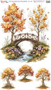 Ütü İle Rub On Transfer 30x50cm CK316