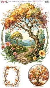 Ütü İle Rub On Transfer 30x50cm CK317